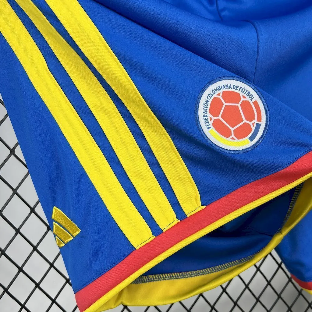 2026 World Cup Colombia Home Kit Player Version Football Shorts AAAAJersey Supply Yupoo 3