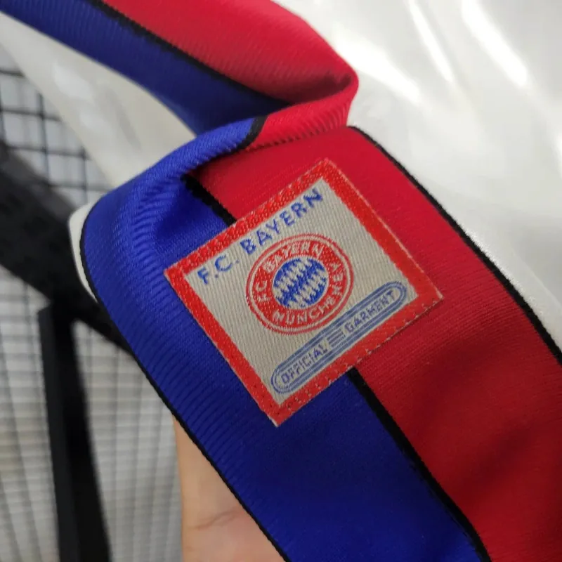 96-98 Bayern Munich Away Retro Kit Vintage Shirt Football AAAAJersey Supplier 3