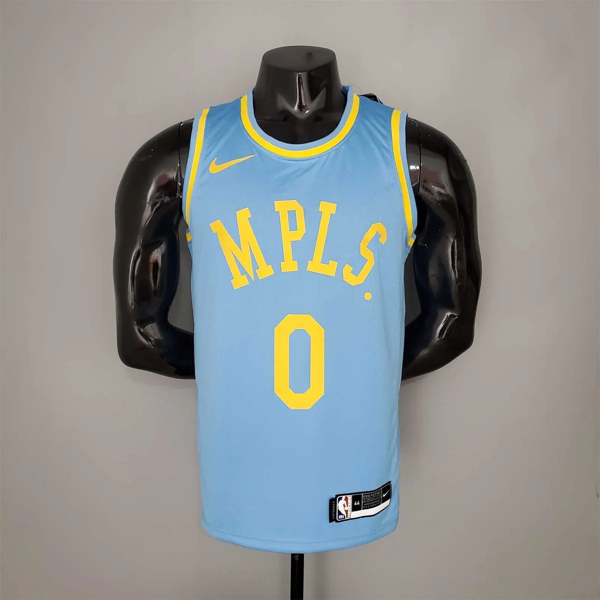 2021 Young#0 Lakers Minneapolis Edition Blue 8
