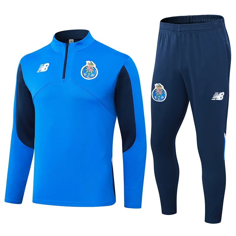 24-25 Porto Long Sleeve Training Suit Football Shirts 3