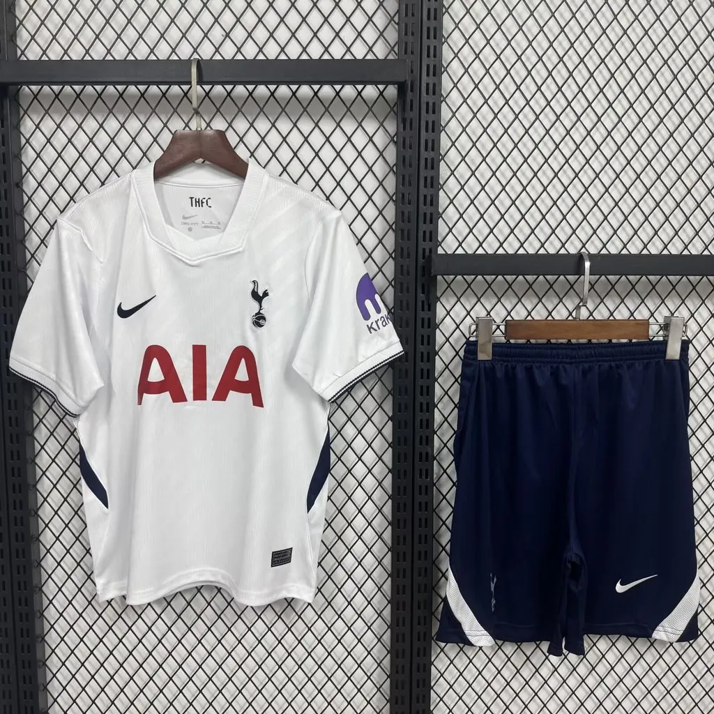 26-27 Tottenham Hotspur Home Kid Kits Youth Football Apparels AAAAJersey Supply Yupoo 4 2
