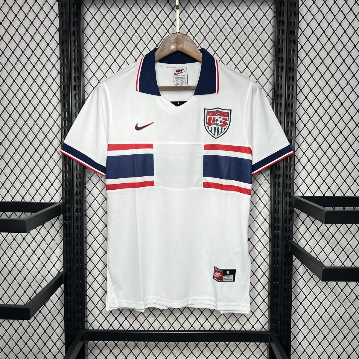 1995 USA Home Retro Kit Vintage Uniform AAAAJersey Supplier Yupoo 7