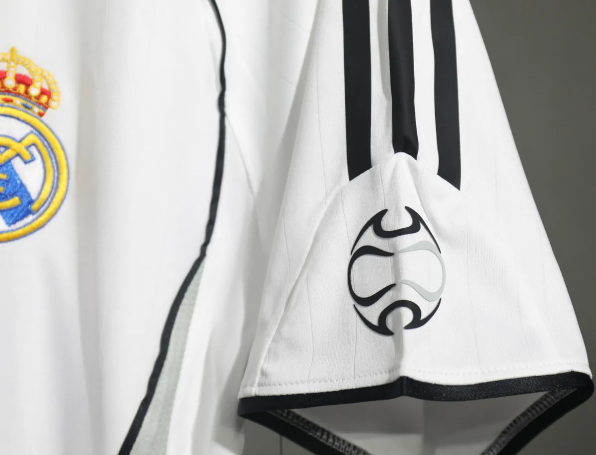 06-07 Real Madrid Home Retro Kit Vintage Player Version Sino Shirt AAAAJersey Dropship Yupoo 3