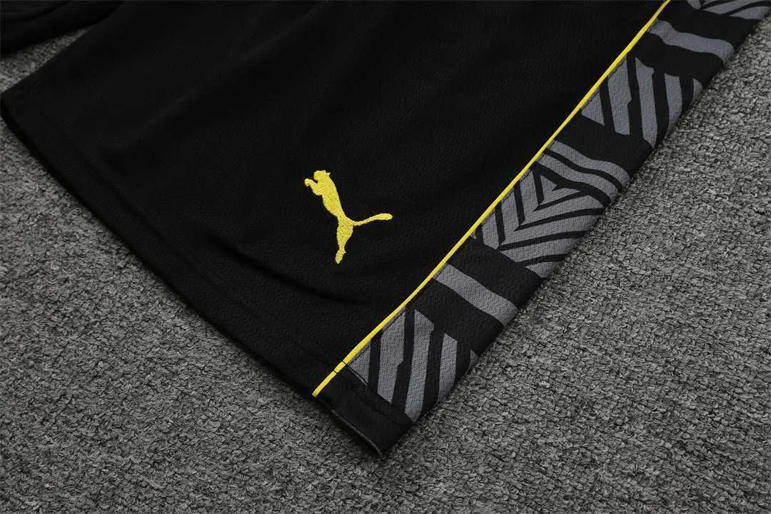 22-23 Dortmund Training Suit Short Sleeve Kit Grey 11