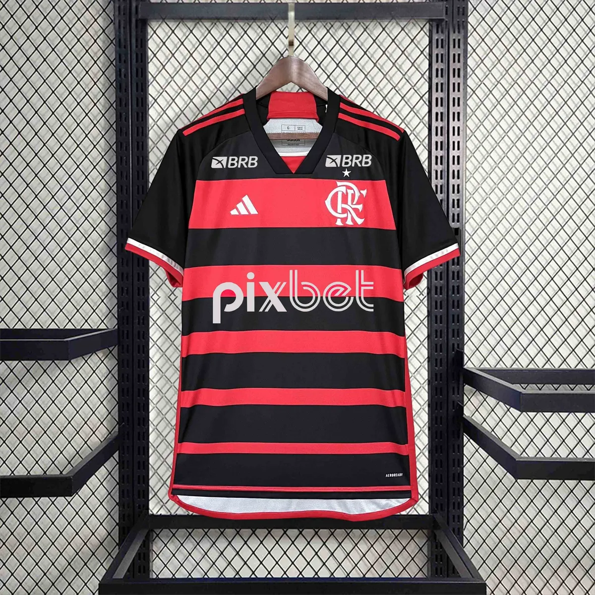 24-25 Flamengo Home Shirt With All Sponsor Best Jerseys Yupoo 8