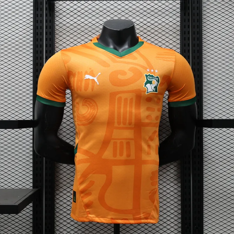 2024 Ivory Coast Home Player Version Soccer Jerseys Football Shirts 3
