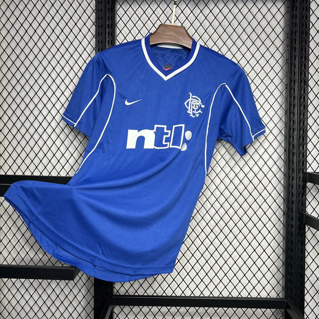 99-01 Rangers Home Retro Kit Vintage Shirt Sport AAAAJersey Yupoo 2