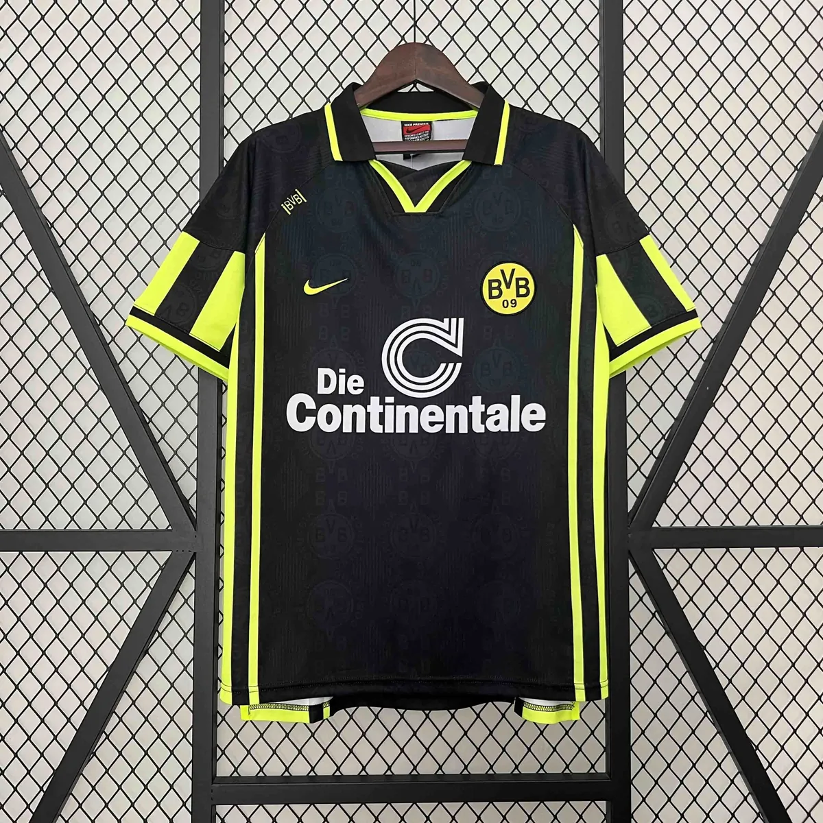 96-97 Dortmund BVB Away Retro Kit Vintage Shirt Best Wholesale Yupoo 7
