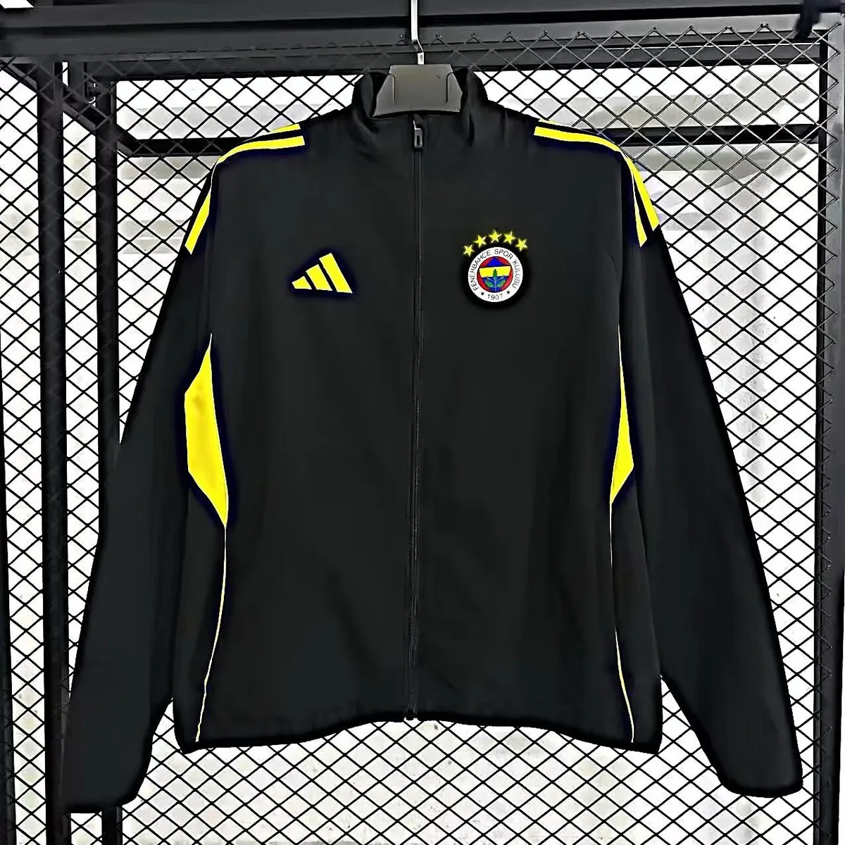 25-26 Fenerbahce windbreaker Black Full zip Sports Jacket Sino Kit AAAAJersey Supply Yupoo 2