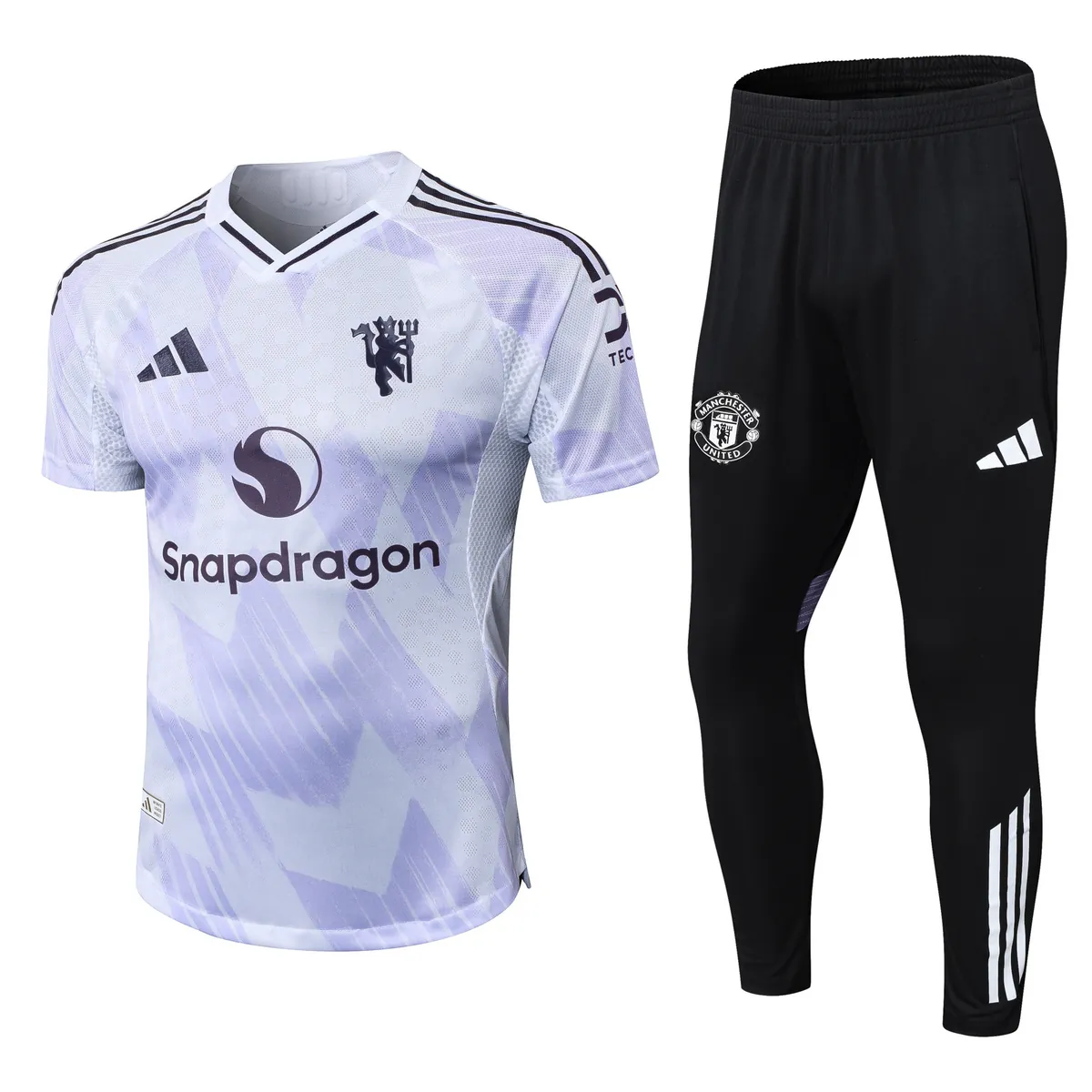 25-26 Manchester United Away Player Version Training Kits Football Tracksuits 5