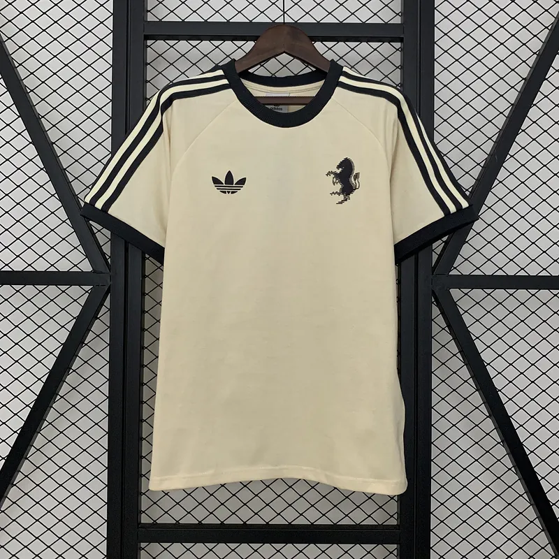 25-26 Juventus Retro Classic T-Shirt Casual Sports Top Football AAAAJersey Dropship Yupoo 6