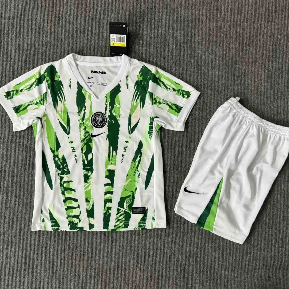 2025 Nigeria Home Kid Kits Youth Apparels AAAAJersey Yupoo 2