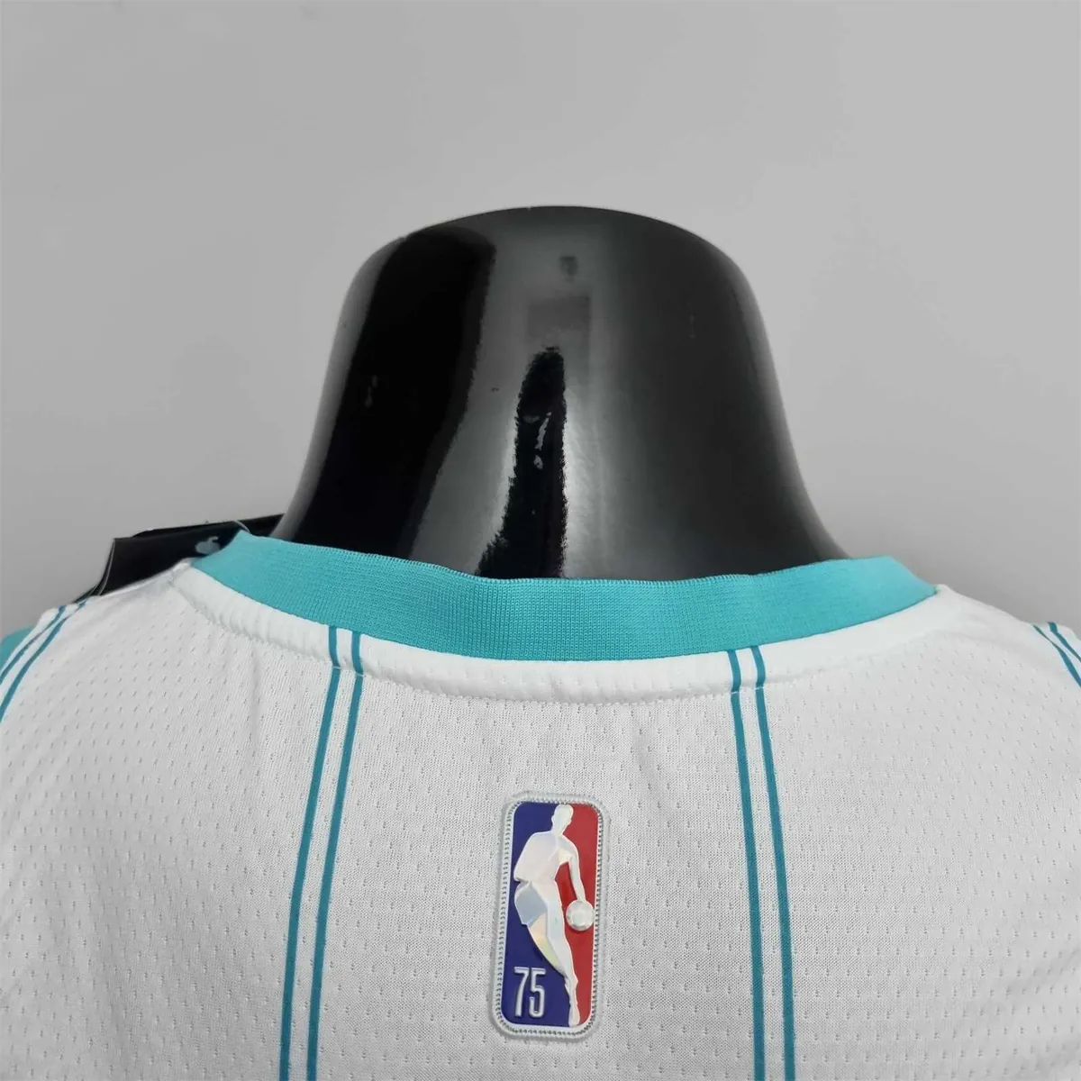 75th Anniversary Ball #2 Charlotte Hornets White NBA Jersey 3