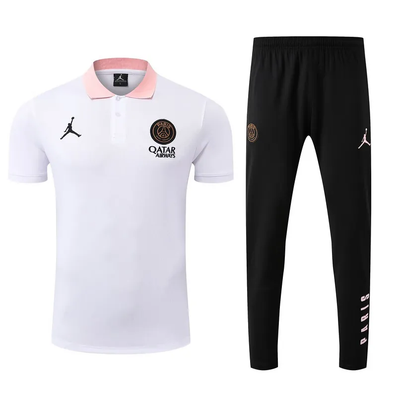 25-26 PSG White Training POLO Kit Soccer AAAAJersey Yupoo S-2XL 3