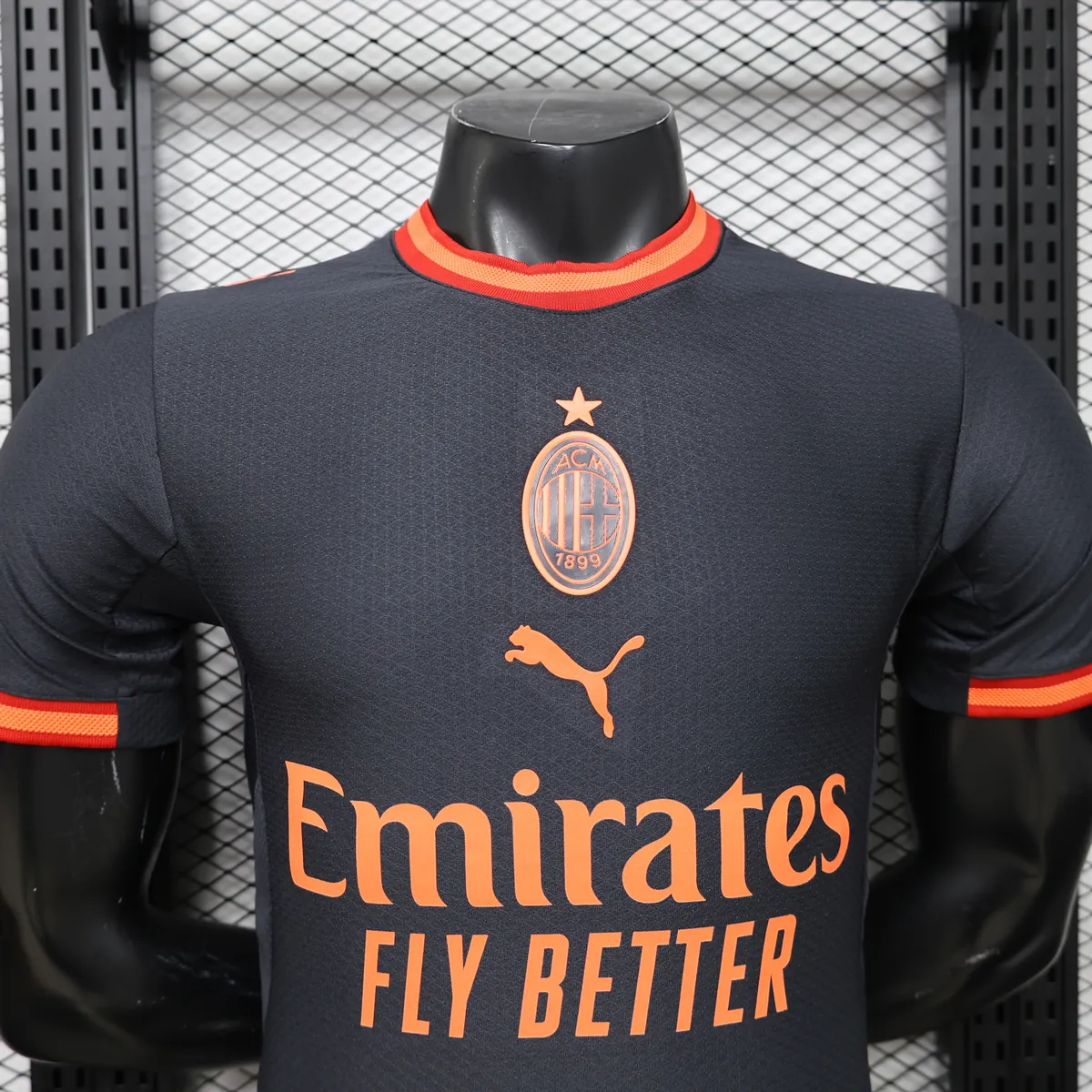 26-27 AC Milan Mens Third Away Kit Player Version Football T-Shirt AAAAJersey Wholesale Yupoo9 6