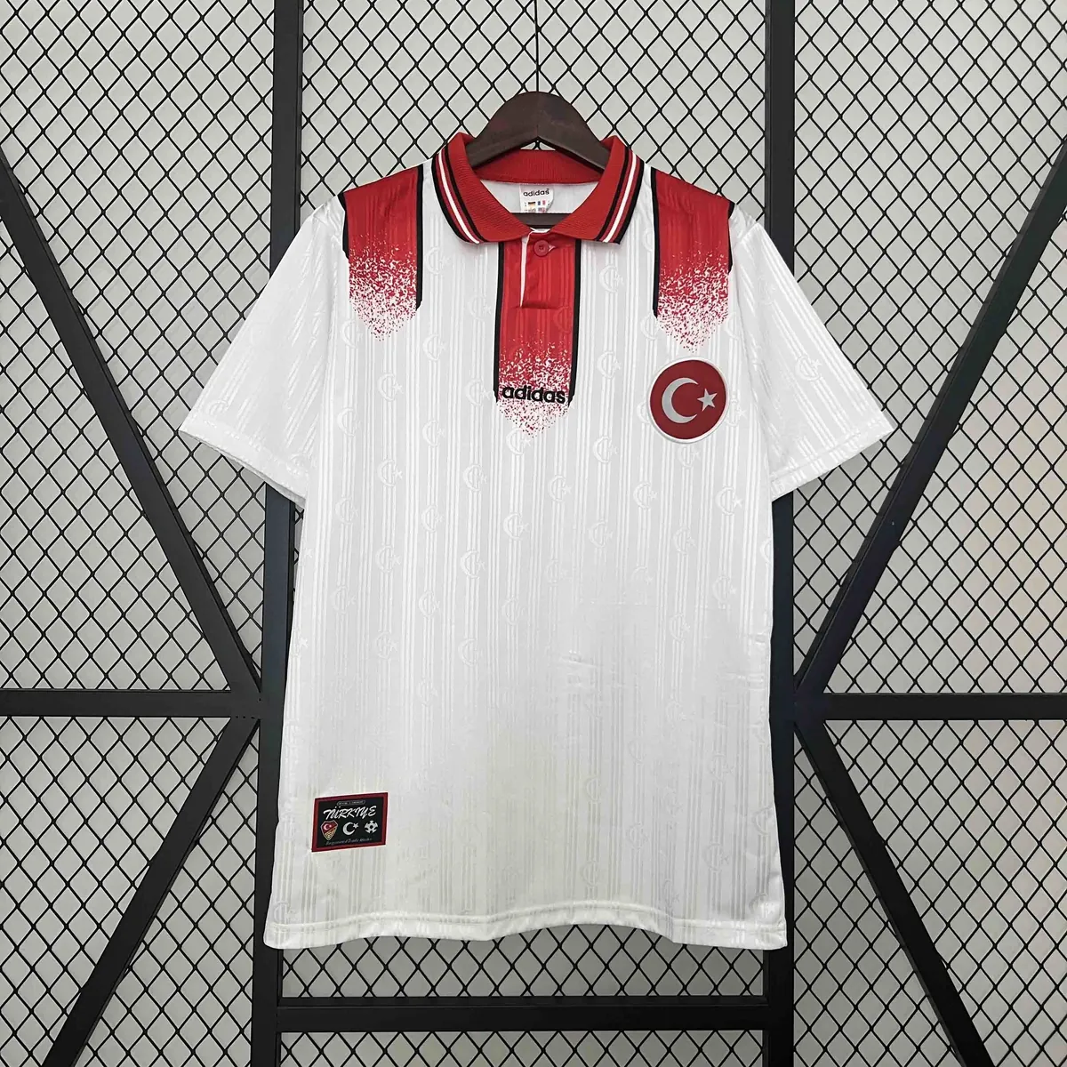 1996 Turkey Away Retro Kit Soccer Uniform AAAAJerseys Dropshipping Yupoo 7