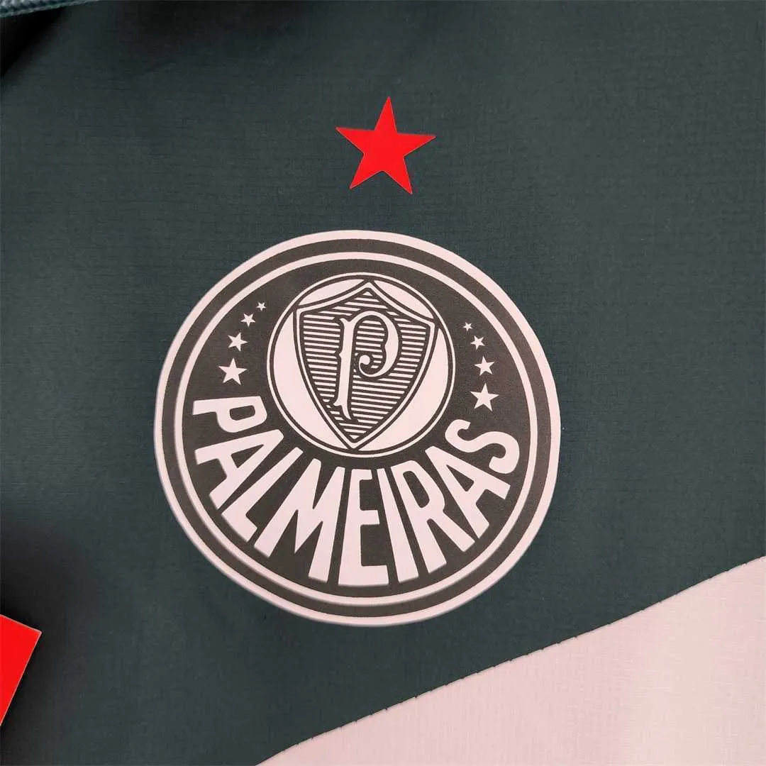 22-23 Palmeiras Windbreaker White-Green 3