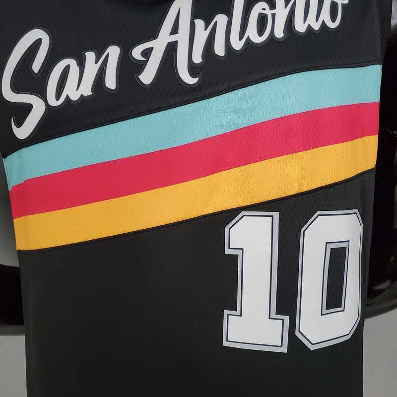 New DeROZAN#10 season Spurs City Edition black 4