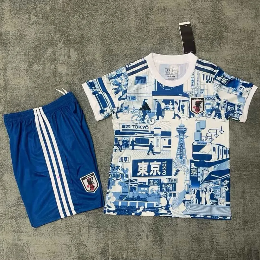 2025 Japan Blue Tyoko Special Edition Kid Kits Youth Apparels AAAAJersey Dropship Yupoo 2