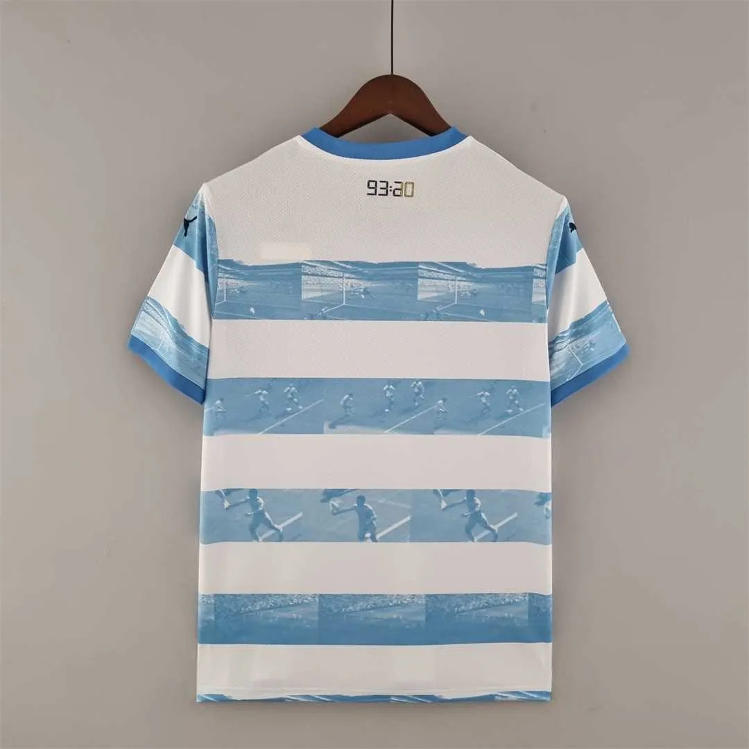 22-23 Manchester City commemorative white blue 8