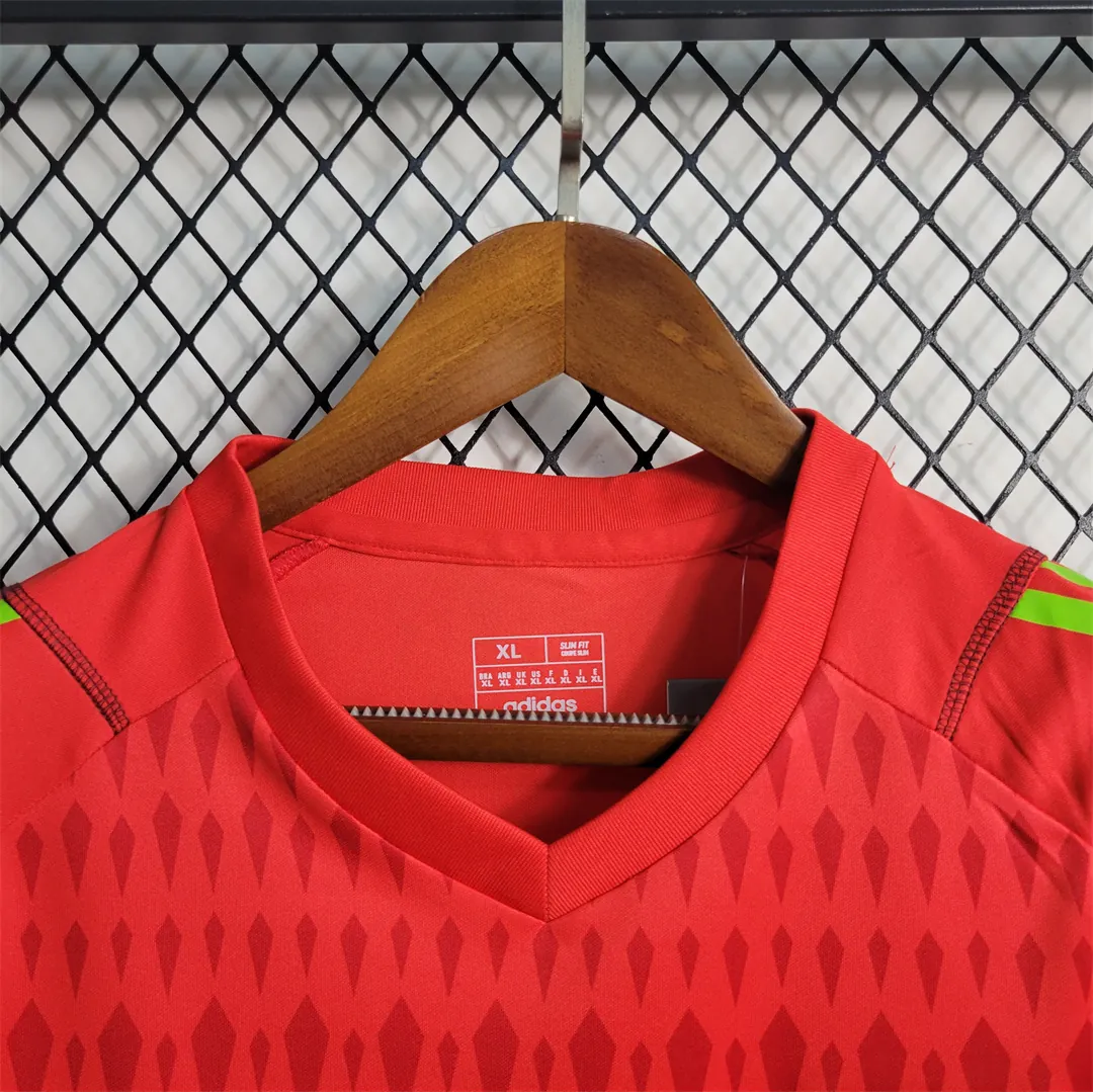 23-24 Tigres UANL Red Goalkeeper Red Kit Soccer Jerseys Yupoo 3