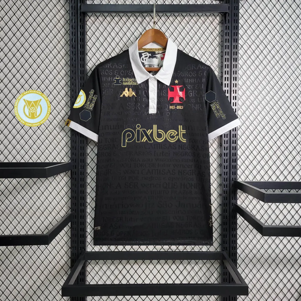 23-24 Vasco da Gama Second Away S-4XL football t-shirt 3