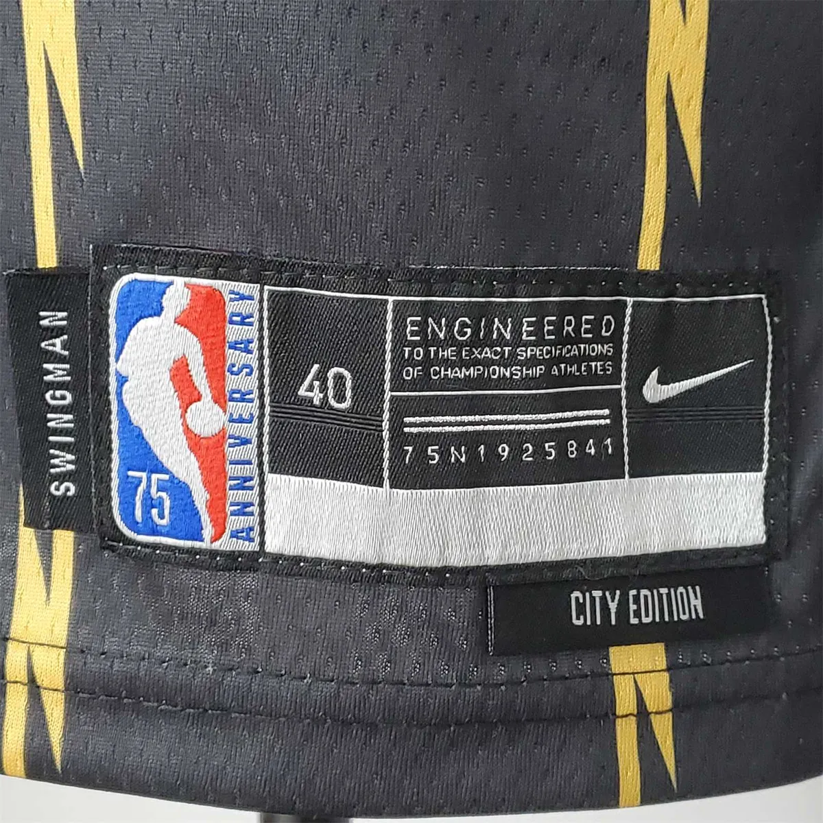 2022 Toronto Raptors SIAKAM#43 City Edition Black NBA Jersey 4
