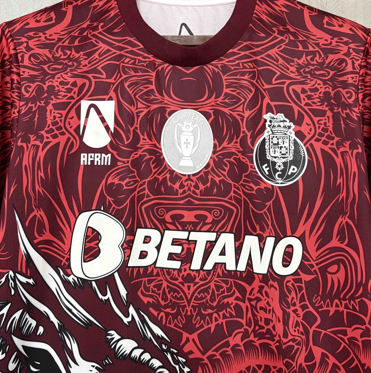 25-26 Porto Special Dragon Kit Football Red Shirt AAAAJersey Wholesale Yupoo 4