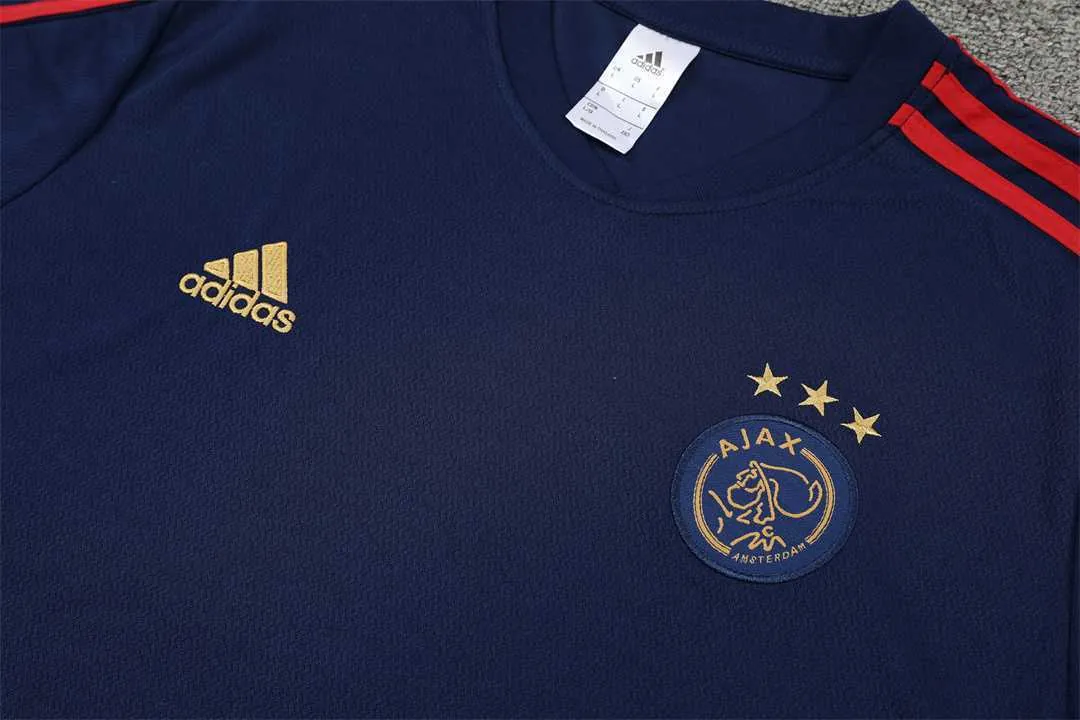 22-23 Ajax Training Suit Short Sleeve Kit Royal Blue 9