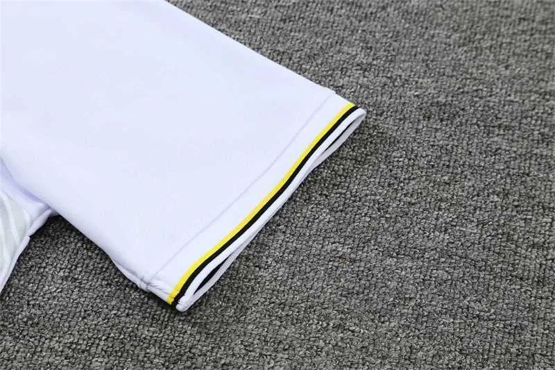 Polo Dortmund grey and white stripes 7