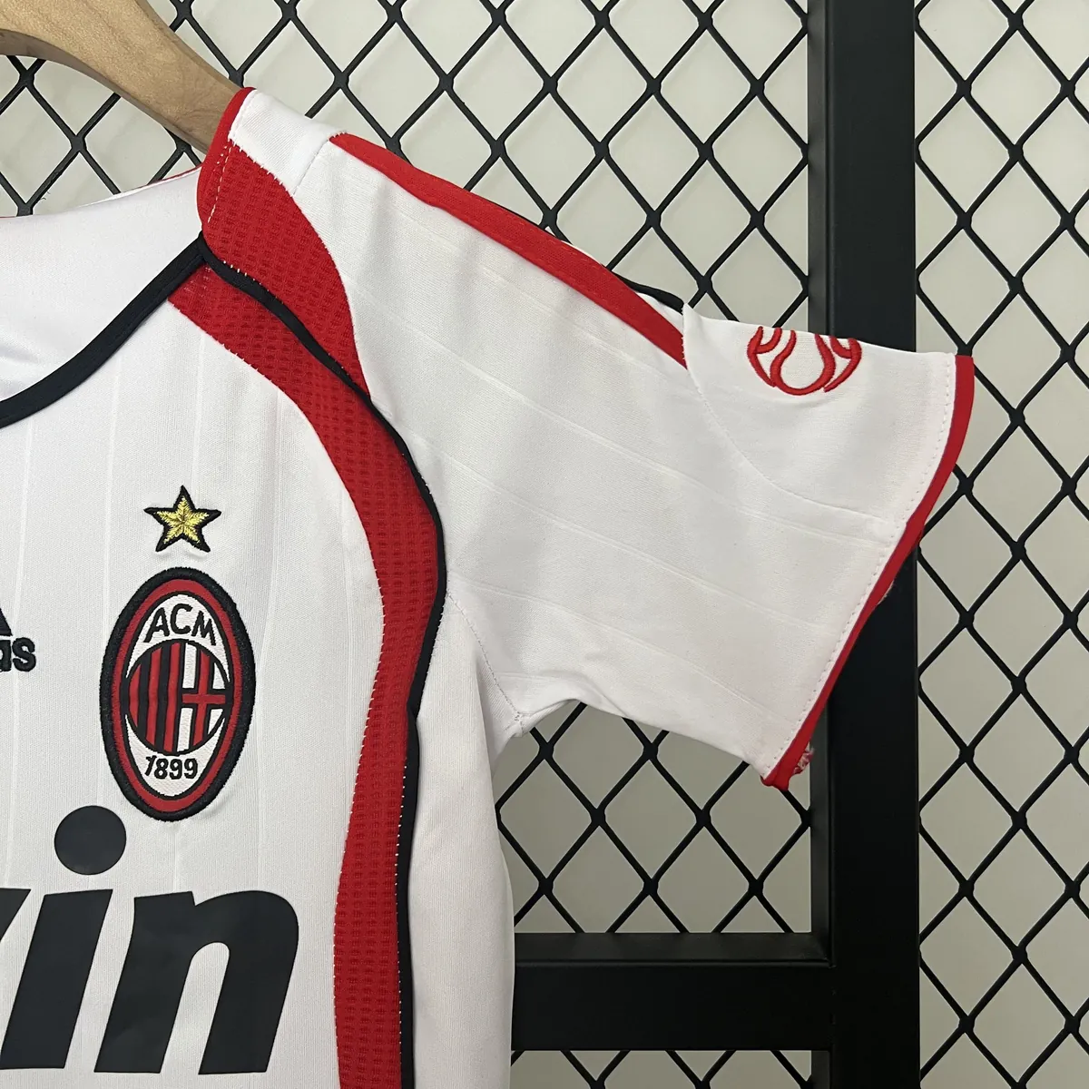 07-08 AC Milan Retro Kid UCL Final Version Kits Sets Jersey Supplier Yupoo 10