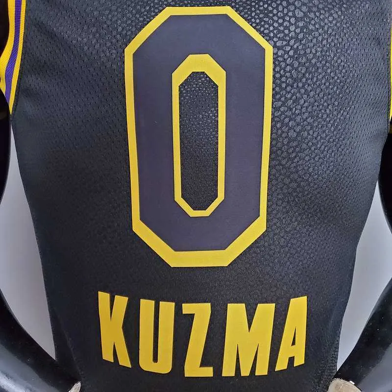 New KUZMA #0 Lakers black 4