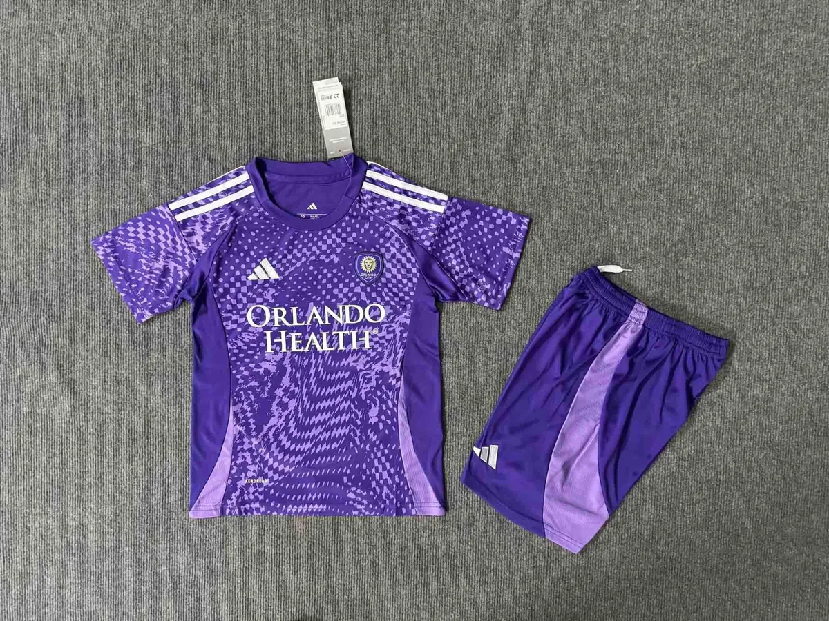 25-26 Orlando Home Kid Kits Soccer AAAAJersey Yupoo 16-28 2
