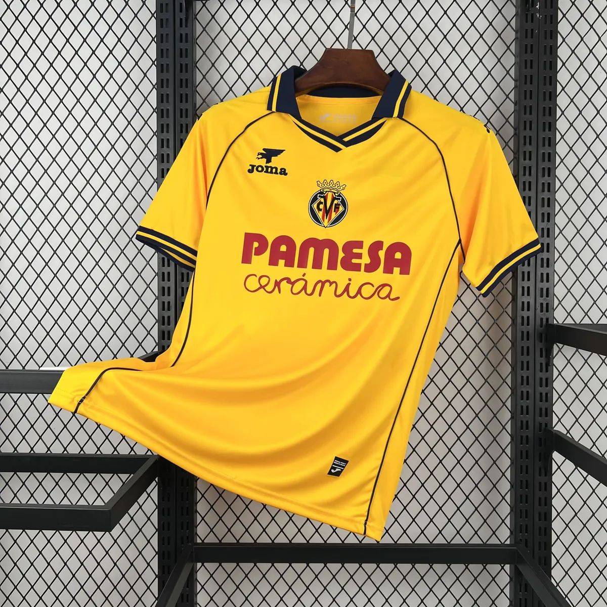 26-27 Villarreal Mens Kit Vintage Shirt Football Apparels AAAAJersey Supply Yupoo 7 1