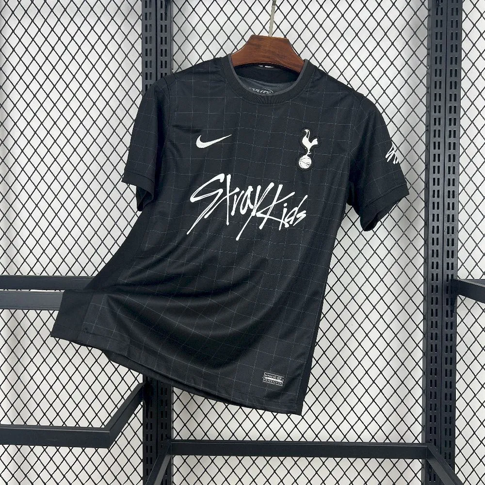 25-26 Tottenham HotSpur Away Kit Sponsor Soccer T-Shirt AAAAJersey Dropship Yupoo 6