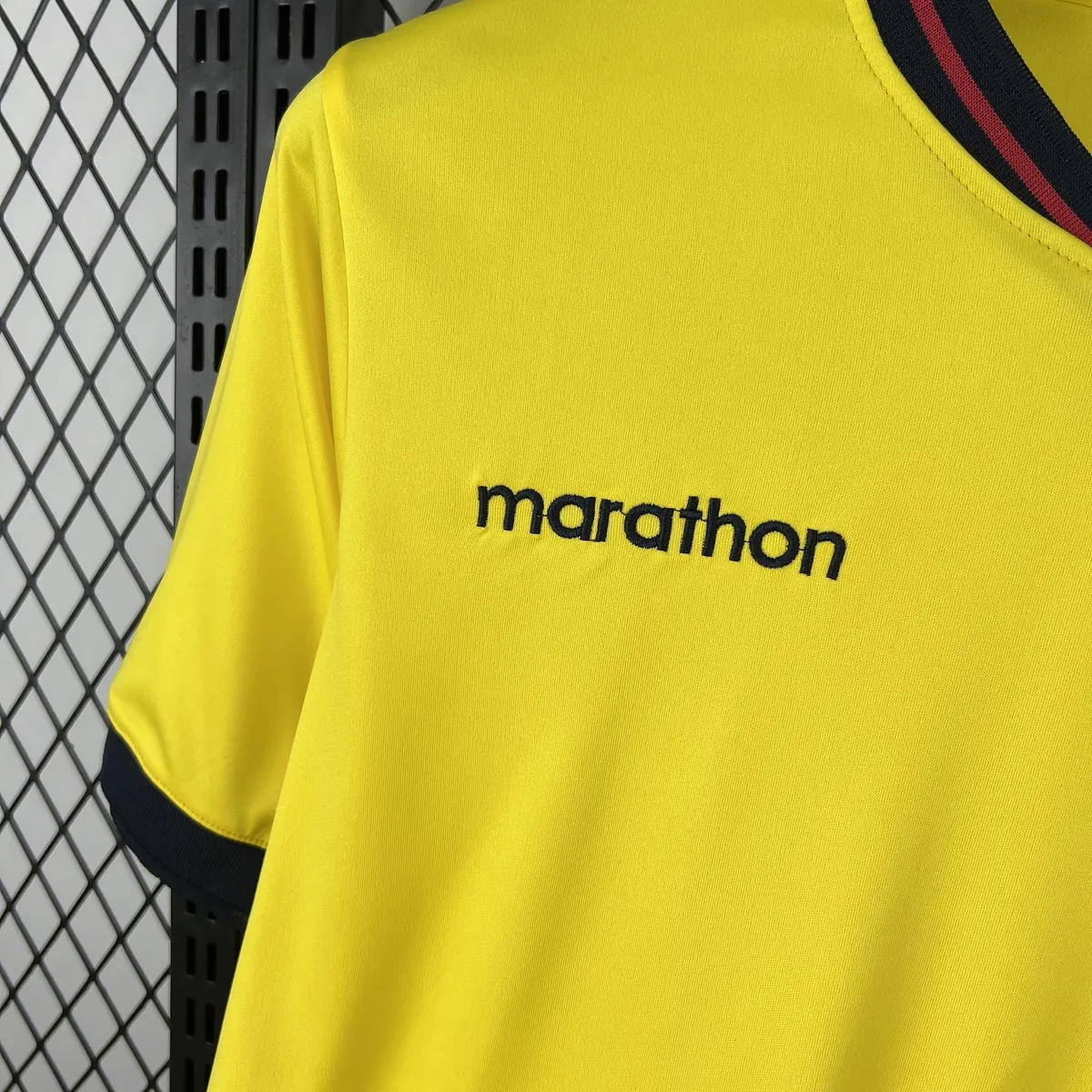 2026 World Cup Ecuador Home Yellow Soccer Shirt Fan Version 5