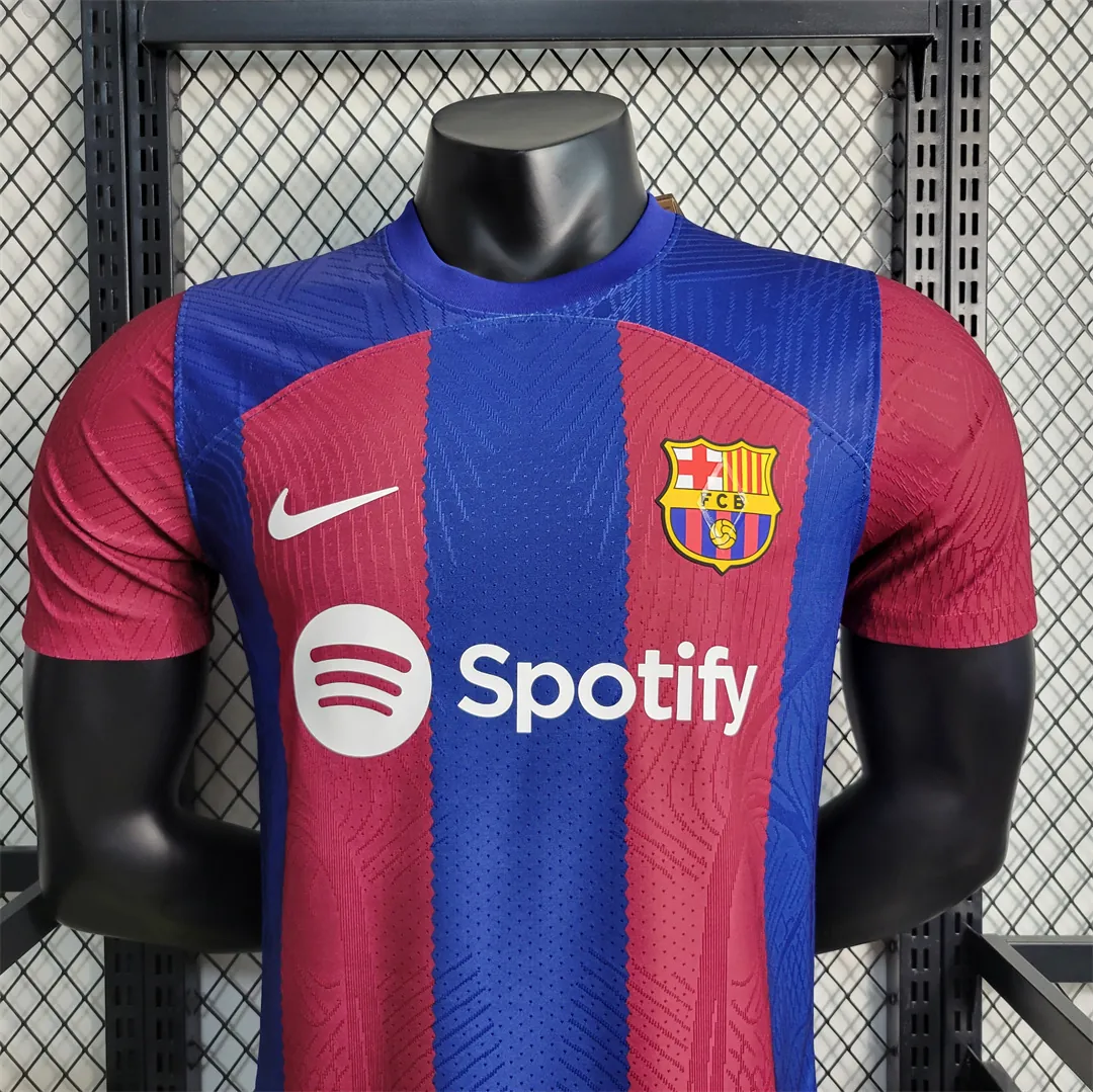 23-24 Barcelona home player version 6