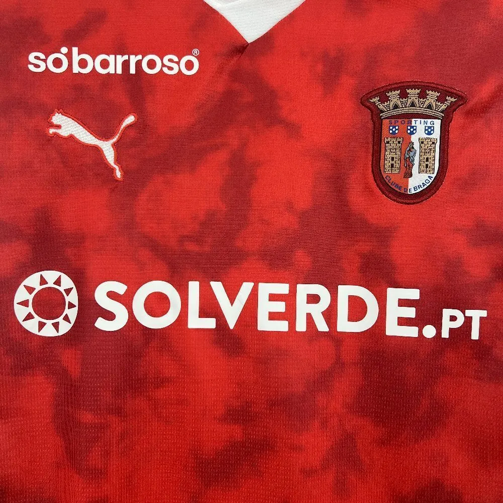 25-26 Braga Home Kit Shirt Soccer Uniforms Soccer AAAAJersey Supply Yupoo 6