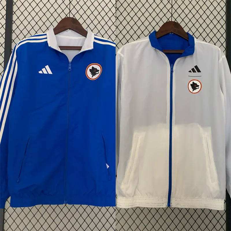 23-24 Roma Reversible Windbreaker White 15