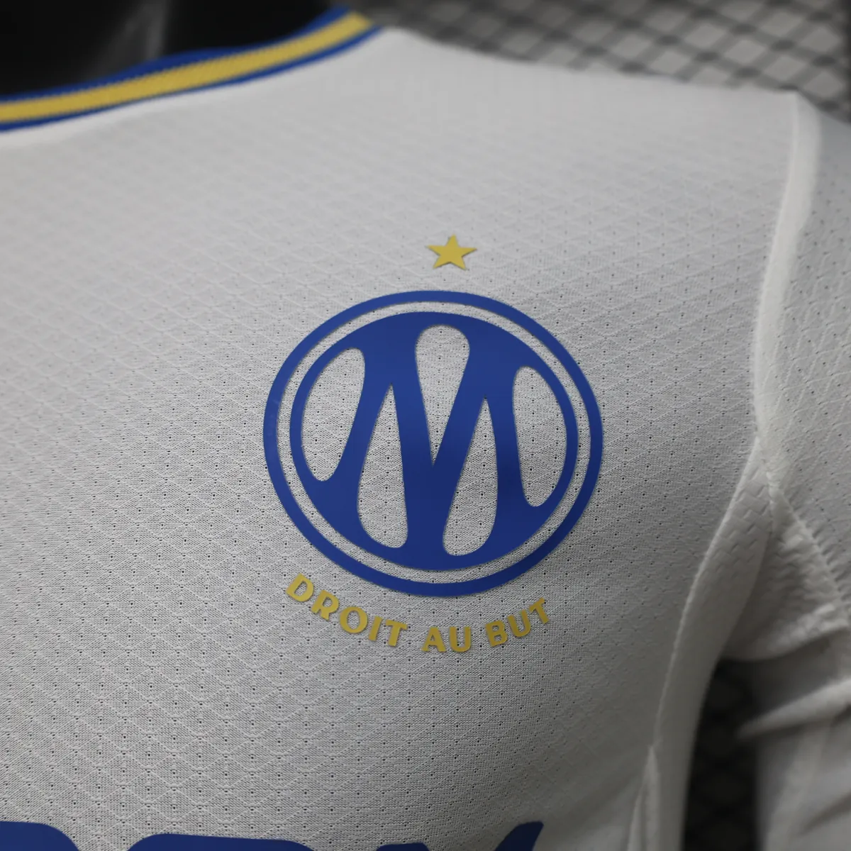 26-27 Marseille Home Mens Kit Player Version Football Long Sleeve Shirt AAAAJersey Supply Yupoo 8 1