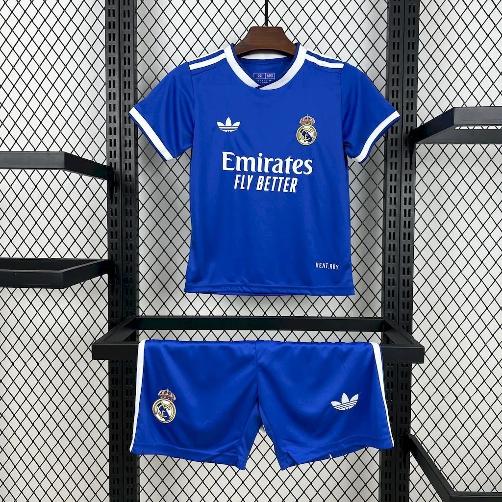 25-26 Real Madrid Third Kid Kits Youth Apparels AAAAJersey Wholesale Yupoo 10