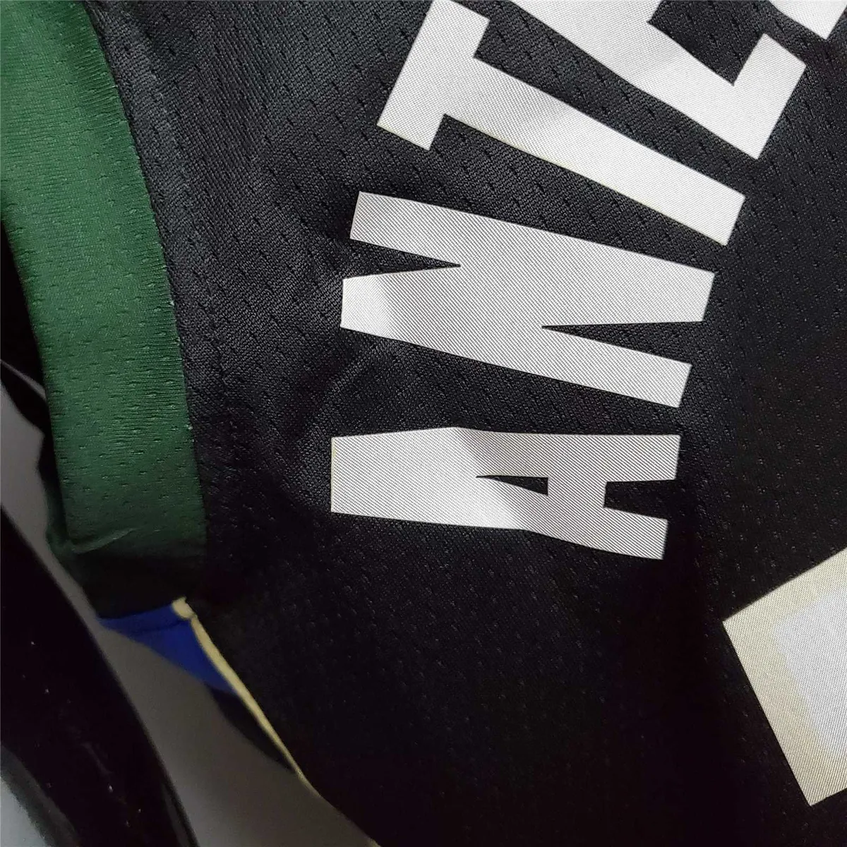 Antetokounmpo#34 Bucks Black 3