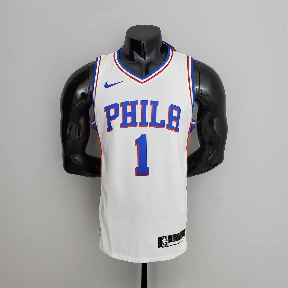 76ers Harden #1 V-Neck White 9