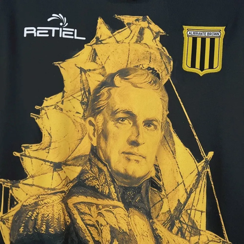 24-25 Almirante Brown Admiral Guillermo Black Special Edition Shirt Soccer AAAAJersey Yupoo 1