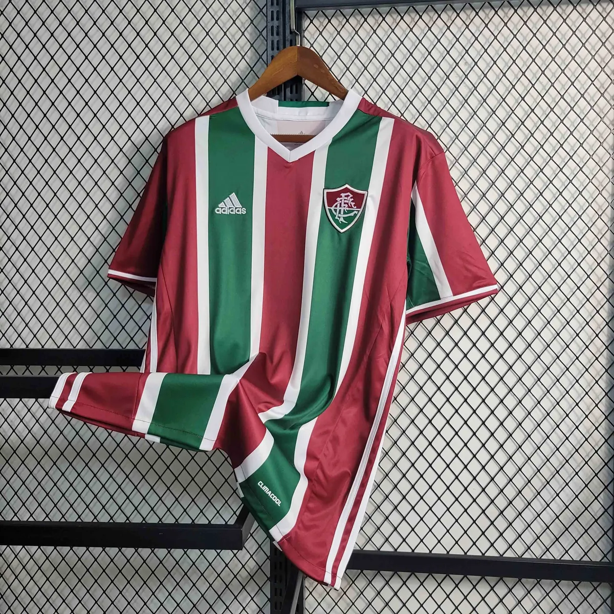 16-17 Retro Fluminense Home S-XXL Cheap Football Kit 2