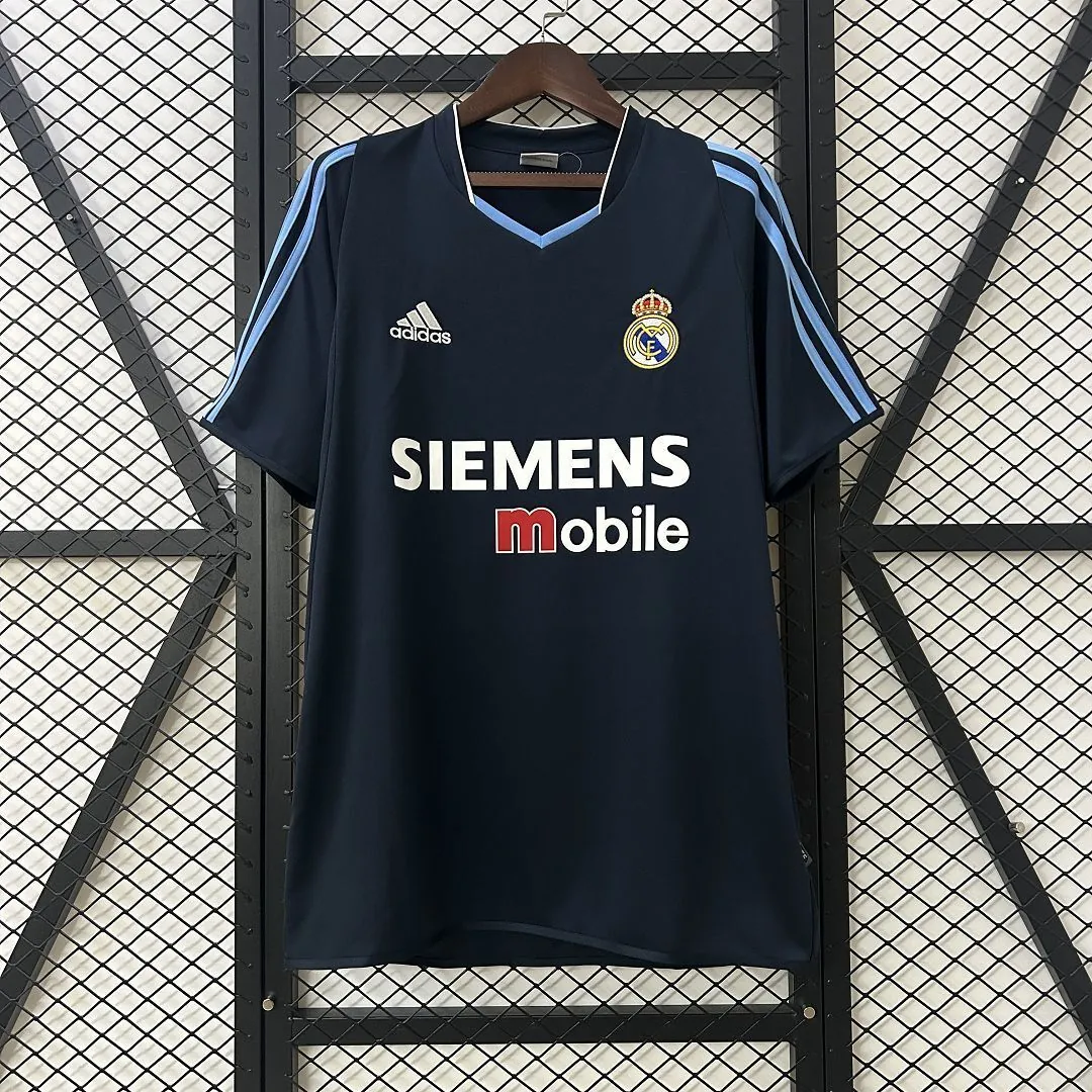 03-04 Real Madrid Away Retro Kit Vintage Shirt AAAAJersey Dropship Yupoo 7
