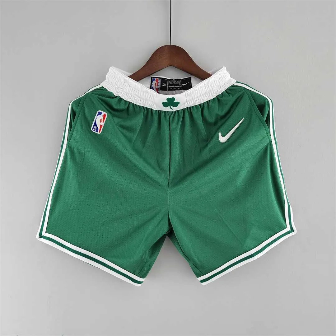 Boston Celtics NBA Shorts Green 8