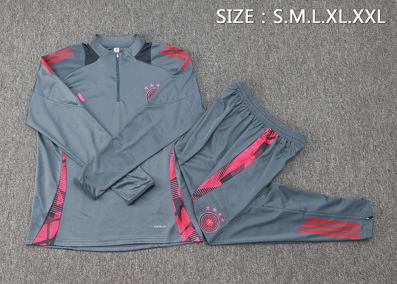 2024 Germany Long Sleeve Training Suit Football Shirts 2