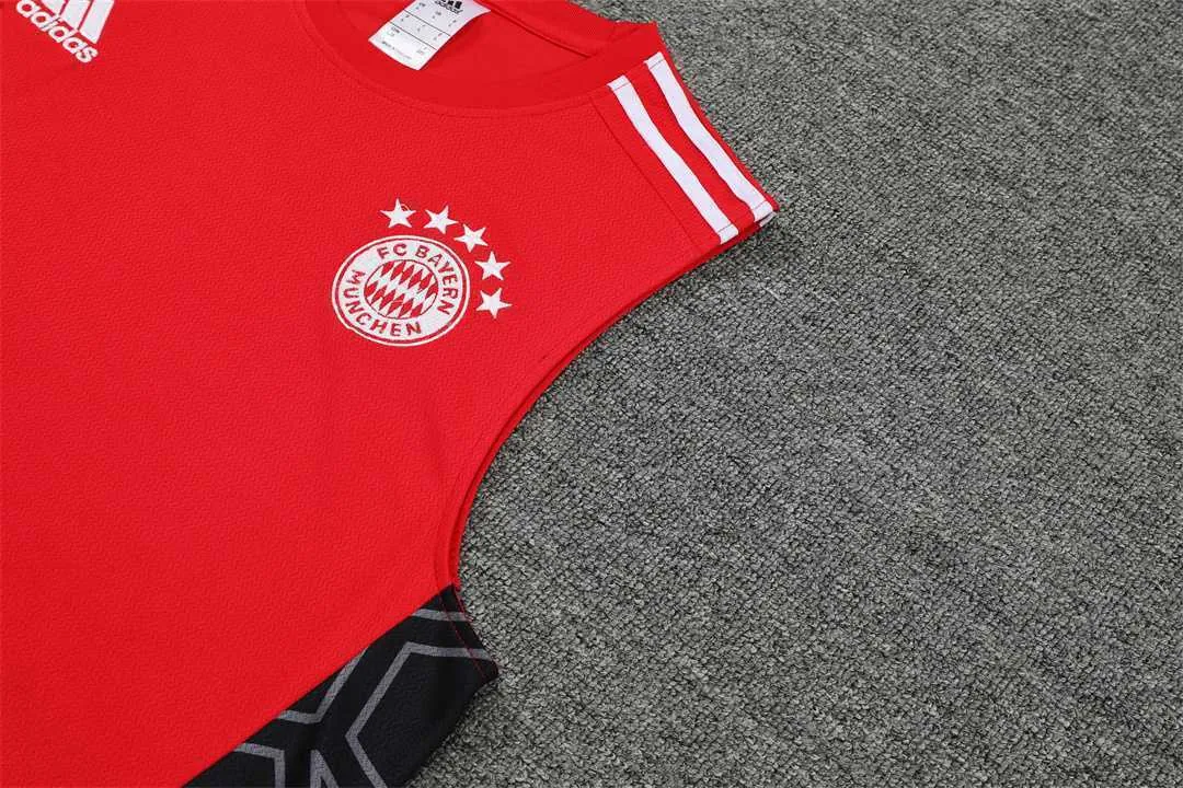 22-23 Bayern vest training suit kit red 13