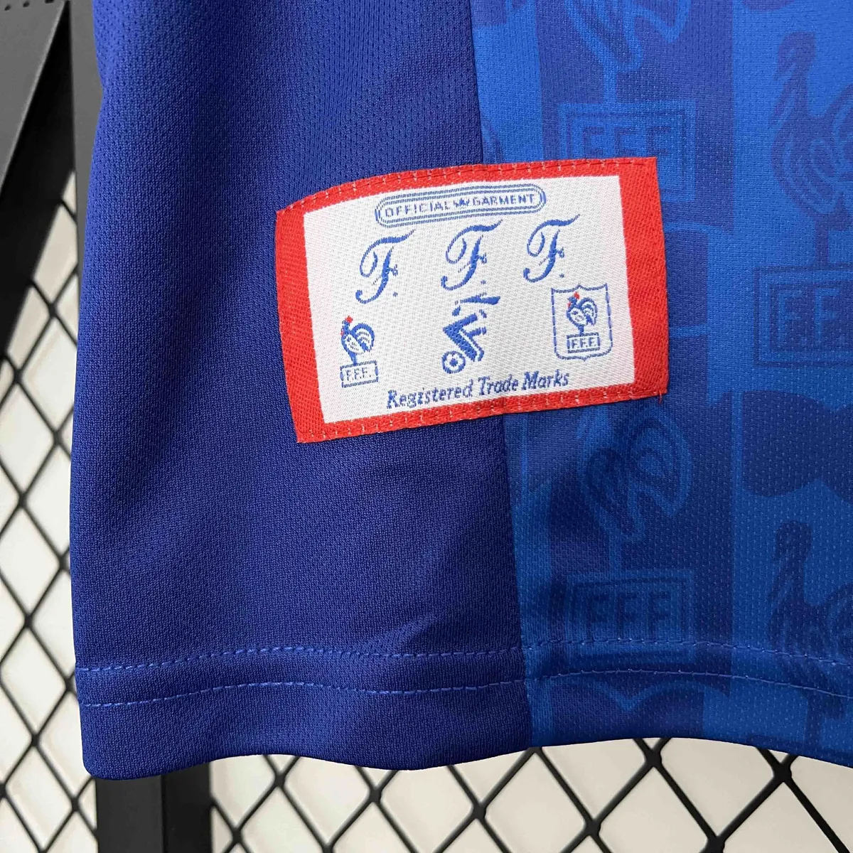 1996 France Home Retro Kit Football Uniform AAAAJerseys Dropshipping Yupoo 1